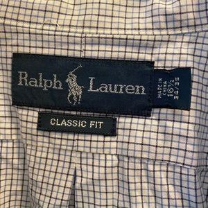 Ralph Lauren Men’s Designer dress shirt